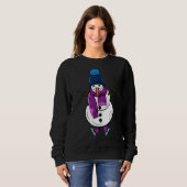 Sweatshirt Patins de neige (Devant entier)