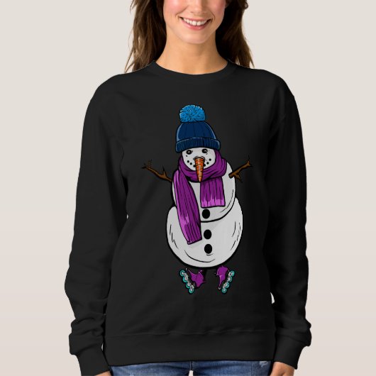 Sweatshirt Patins de neige (Devant)