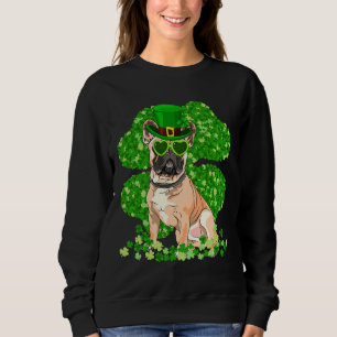Sweatshirt Patrick S Day Français Bulldog Amoureux des chiens
