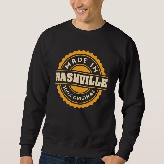 Sweatshirt Patrie de Nashville (Devant)