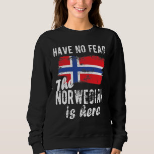 Sweatshirt Patrimoine norvégien Norvège Racines drapeau nor