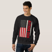 Sweatshirt Patriotic Book Writer Writing Publisher Blogger Au (Devant entier)