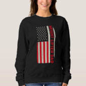 Sweatshirt Patriotic Weightlifting Workout Bodybuilder Wight  (Devant)