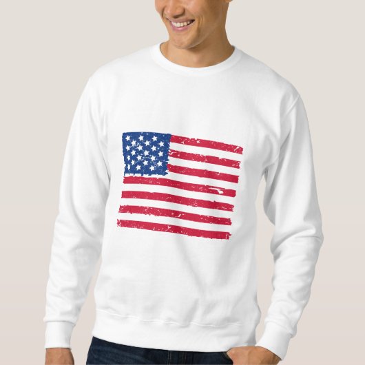 Sweatshirt patriotique masculin (Devant)