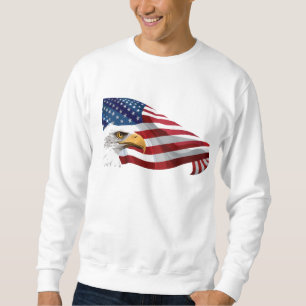 Sweatshirt patriotique masculin