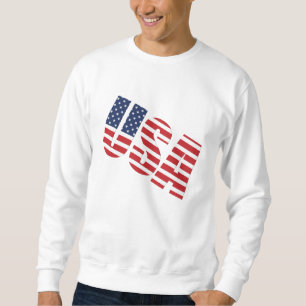 Sweatshirt patriotique masculin
