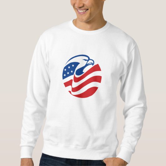 Sweatshirt patriotique masculin (Devant)