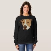 Sweatshirt Patty Le Pitbull (Devant entier)