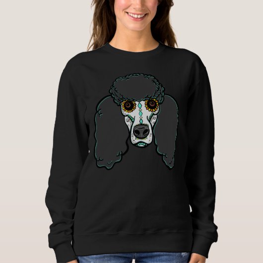 Sweatshirt Pauline le caniche (Devant)