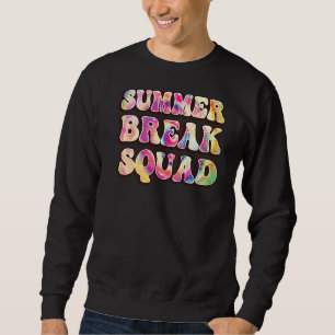 Sweatshirt Pause été Squad Beach Colorée Tie Dye été B