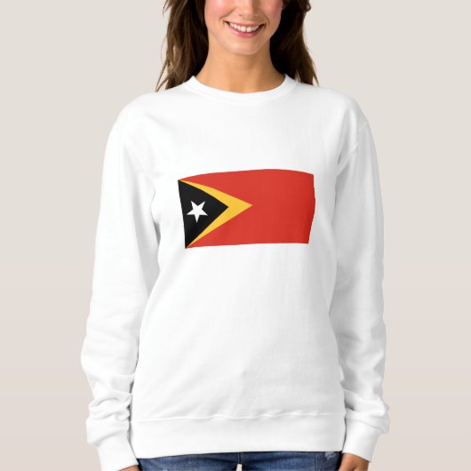 Sweatshirt Pavillon du Timor oriental (Devant)