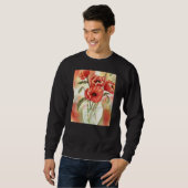 Sweatshirt Pavots (Devant entier)