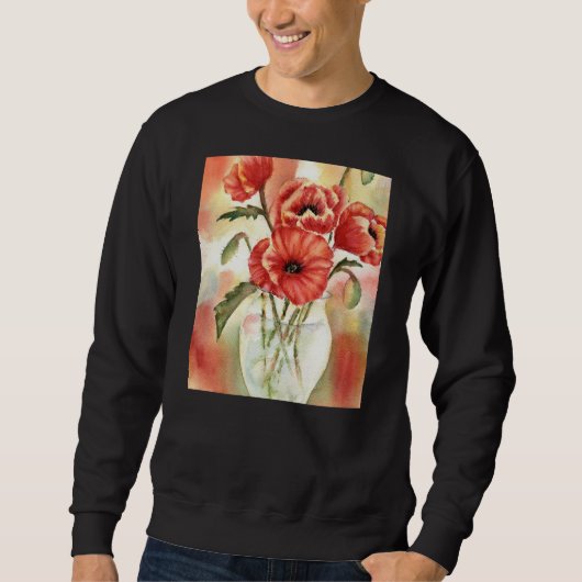 Sweatshirt Pavots (Devant)