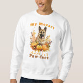 Sweatshirt Paw-fect personnalisable Chien d'automne Mozart (Devant)