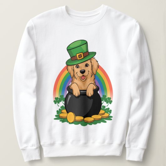 Sweatshirt Paw or (Design devant)