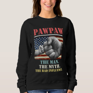 Sweatshirt Pawpaw L'Homme Le Mythe La Mauvaise Influence Amér
