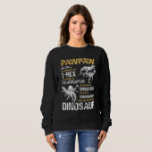 Sweatshirt Pawpaw Vous Êtes Mon Dinosaure Favorite Tee Pour P (Devant entier)