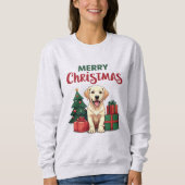 Sweatshirt Paws-itively Festive (Devant)