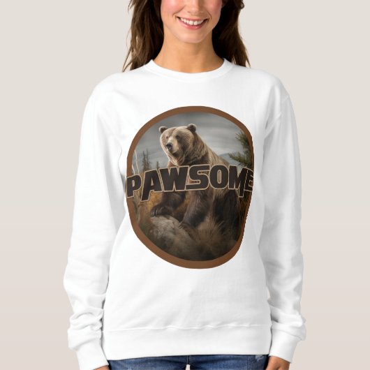 Sweatshirt Pawsome (Devant)
