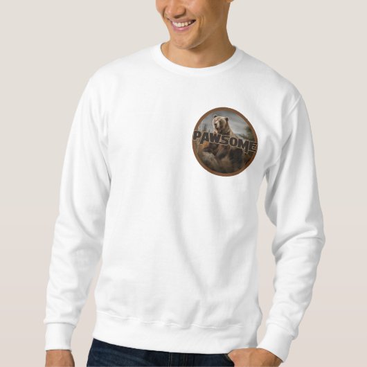 Sweatshirt Pawsome (Devant)