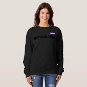 Sweatshirt Pays-Bas Flag Dutch Pride Nederland Internation (Devant entier)