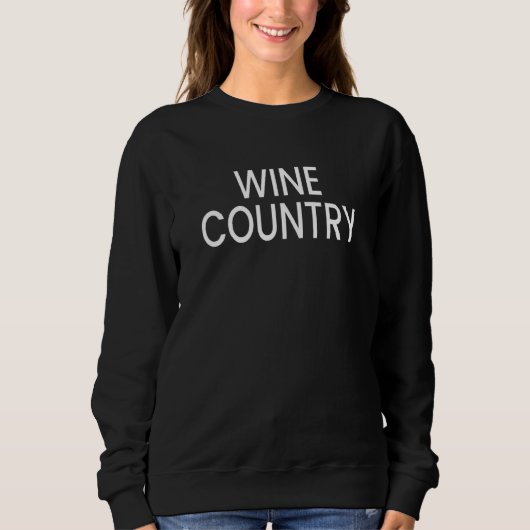 Sweatshirt Pays vinicole 1 (Devant)