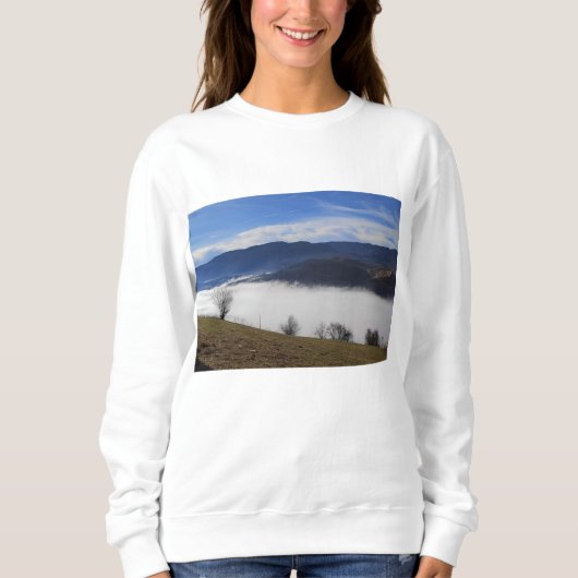 Sweatshirt Paysage de Foggy 11 (Devant)