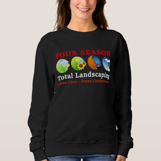 Sweatshirt Paysage de quatre saisons (Devant)