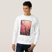 Sweatshirt Paysage en cerisier (Devant entier)