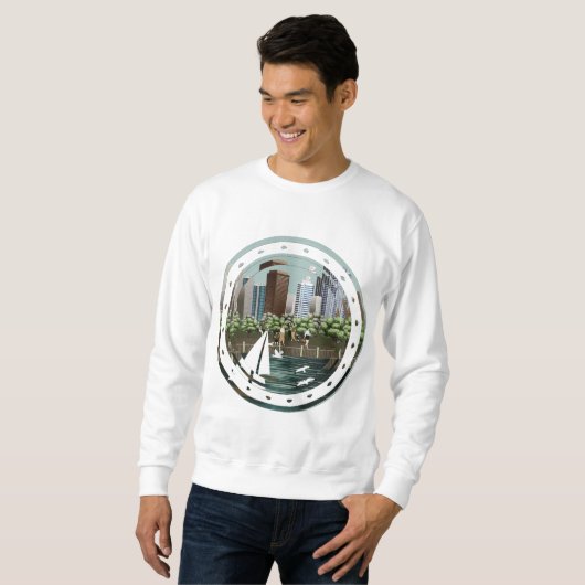 Sweatshirt Paysage urbain (Devant entier)