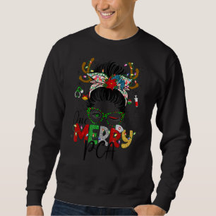 Sweatshirt PCA Life Messy Bun Femmes Infirmière infirmière ER