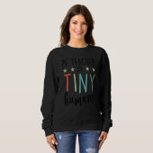 Sweatshirt Pe Enseignant De Minuscules Humains P E Enseignant (Devant entier)