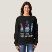 Sweatshirt Peace Hope Love Gnomes (Devant entier)