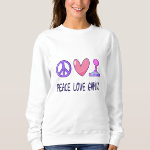 Sweatshirt Peace Love Gaming