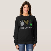 Sweatshirt Peach Love Lab Week 2022 Laboratoire Technique (Devant entier)