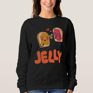 Sweatshirt Peanut Butter & Jelly Matching Couple Proposal