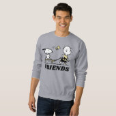 Sweatshirt PEANUTS | Amis Patinage (Devant entier)