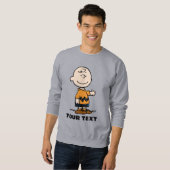 Sweatshirt Peanuts | Charlie Brown (Devant entier)