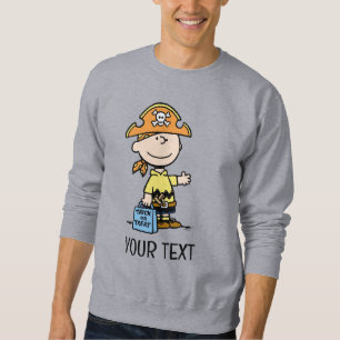 Sweatshirt Peanuts Charlie Brown Pirate Halloween