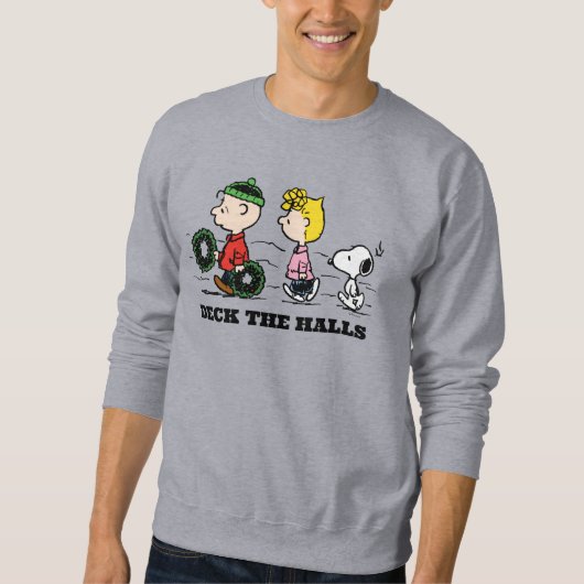 Sweatshirt Peanuts | Charlie Brown, Sally & Snoopy (Devant)