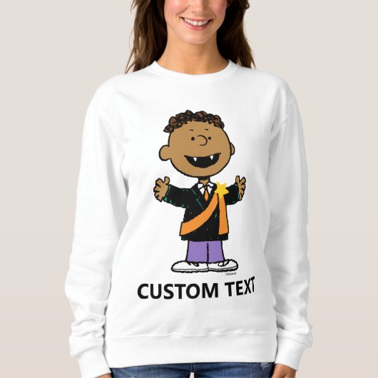 Sweatshirt Peanuts | Franklin Halloween Vampire (Devant)