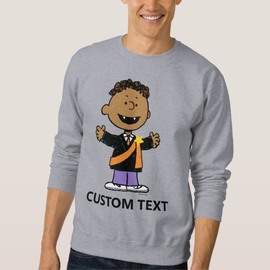 Sweatshirt Peanuts | Franklin Halloween Vampire (Devant)