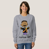 Sweatshirt Peanuts | Franklin Halloween Vampire (Devant entier)