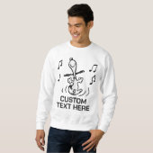 Sweatshirt Peanuts | Snoopy Dansant (Devant entier)