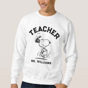 Sweatshirt Peanuts Snoopy Happy Dance Teacher