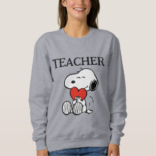 Sweatshirt Peanuts   Snoopy Heart Hug Teacher
