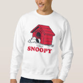 Sweatshirt PEANUTS | Snoopy hier & aujourd'hui (Devant)