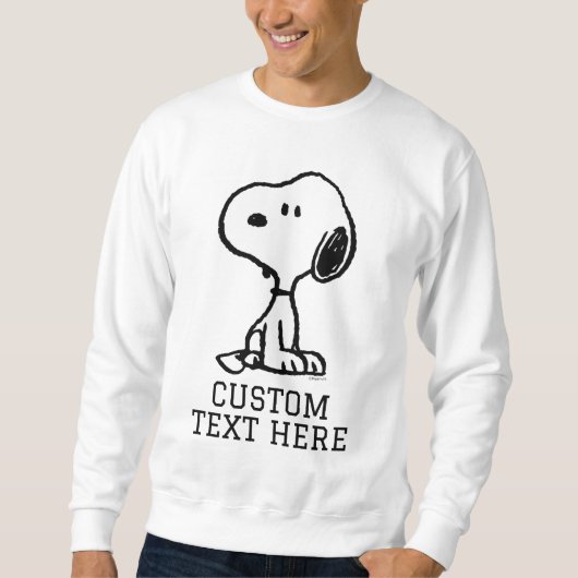 Sweatshirt Peanuts | Snoopy se transforme (Devant)