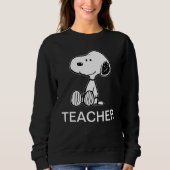 Sweatshirt PEANUTS | Snoopy Teacher (Devant)