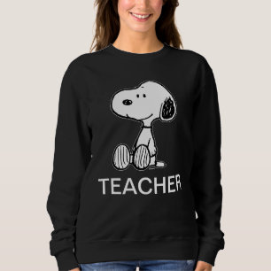 Sweatshirt PEANUTS   Snoopy Teacher